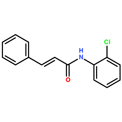 2-Propenamide, N-(2-chlorophenyl)-3-phenyl-, (E)-