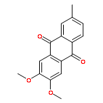 9,10-Anthracenedione, 2,3-dimethoxy-6-methyl-