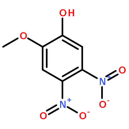 Phenol,2-methoxy-4,5-dinitro-