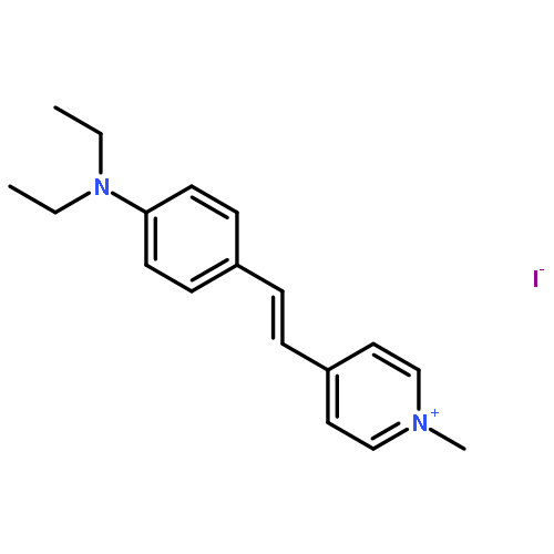 4-(4-DIETHYLAMINOSTYRYL)-1-METHYLPYRIDINIUM IODIDE;4-DI-2-ASP