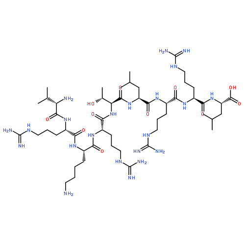 H-VAL-ARG-LYS-ARG-THR-LEU-ARG-ARG-LEU-OH