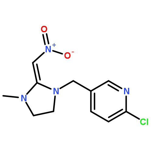 Pyridine,2-chloro-5-[[3-methyl-2-(nitromethylene)-1-imidazolidinyl]methyl]-