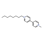 4,4'-Bipyridinium, 1-methyl-1'-octyl-