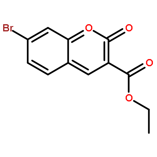 7-bromo-2-oxo-2H-chromene-3-carboxylic acid ethyl ester