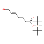 5-Heptenoic acid, 7-hydroxy-, bis(1,1-dimethylethyl)methylsilyl ester,(Z)-