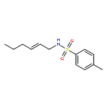 Benzenesulfonamide, N-2-hexenyl-4-methyl-