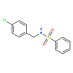 Benzenesulfonamide, N-[(4-chlorophenyl)methyl]-