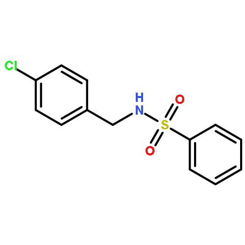 Benzenesulfonamide, N-[(4-chlorophenyl)methyl]-