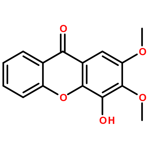 4-hydroxy-2,3-dimethoxyxanthen-9-one