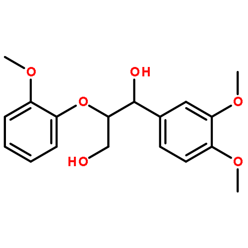 1-(3,4-Dimethoxyphenyl)-2-(2-methoxyphenoxy)propane-1,3-diol