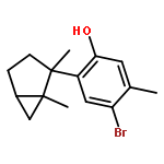 Phenol,4-bromo-2-[(1S,2R,5R)-1,2-dimethylbicyclo[3.1.0]hex-2-yl]-5-methyl-