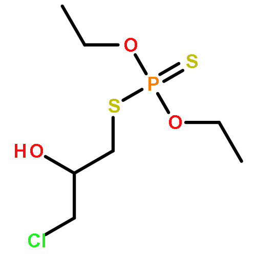 Phosphorodithioic acid, S-(3-chloro-2-hydroxypropyl) O,O-diethyl ester