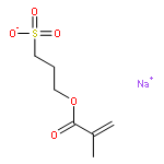 2-Propenoic acid, 2-methyl-, 3-sulfopropyl ester, sodium salt