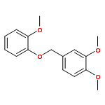 Benzene, 1,2-dimethoxy-4-[(2-methoxyphenoxy)methyl]-