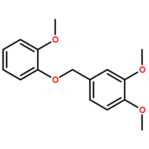 Benzene, 1,2-dimethoxy-4-[(2-methoxyphenoxy)methyl]-