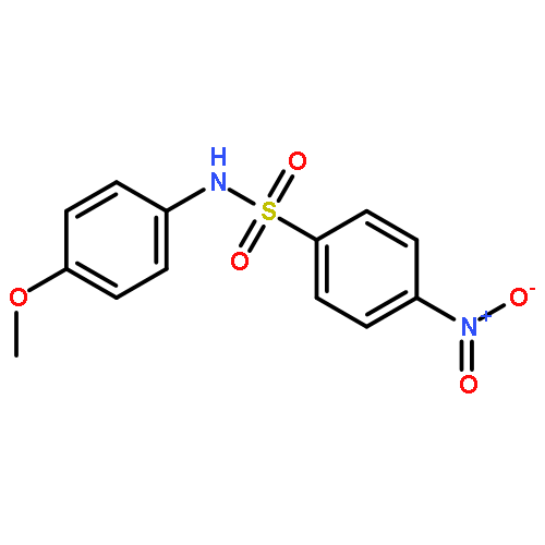 Benzenesulfonamide, N-(4-methoxyphenyl)-4-nitro-