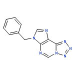 7-benzyl-7H-tetrazolo[5,1-i]purine