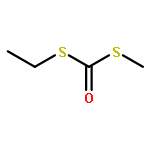 Carbonodithioic acid, S-ethyl S-methyl ester