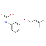 2-Buten-1-ol, 3-methyl-, phenylcarbamate