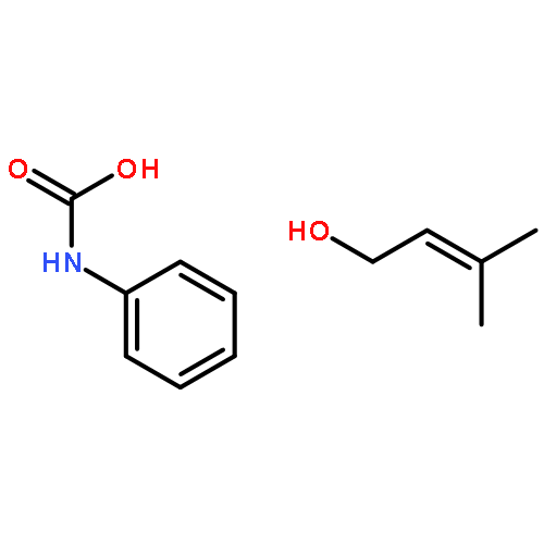 2-Buten-1-ol, 3-methyl-, phenylcarbamate