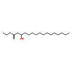 Hexadecanoic acid, 3-hydroxy-, ethyl ester