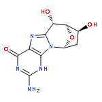 7,10-Epoxy-4H-azepino[1,2-e]purin-4-one, 2-amino-1,6,7,8,9,10-hexahydro-6,8-dihydroxy-, (6S,7S,8S,10R)-