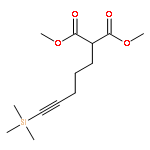 Propanedioic acid, [5-(trimethylsilyl)-4-pentynyl]-, dimethyl ester