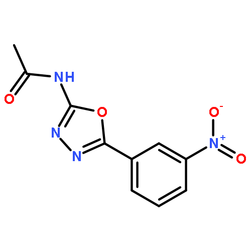 Acetamide, N-[5-(3-nitrophenyl)-1,3,4-oxadiazol-2-yl]-