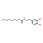 Nonanamide, N-[2-(3,4-dihydroxyphenyl)ethyl]-