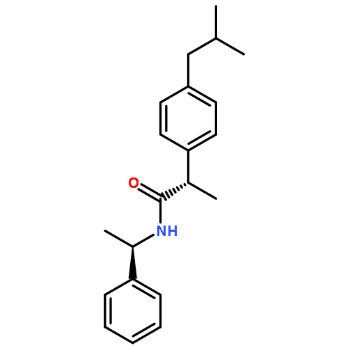 (R,S)-N-(1-Phenylethyl) ibuprofen amide