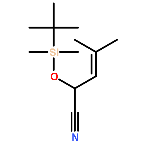 3-Pentenenitrile, 2-[[(1,1-dimethylethyl)dimethylsilyl]oxy]-4-methyl-