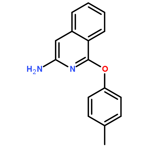 3-Isoquinolinamine, 1-(4-methylphenoxy)-