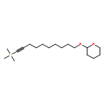 Silane, trimethyl[10-[(tetrahydro-2H-pyran-2-yl)oxy]-1-decynyl]-