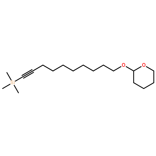 Silane, trimethyl[10-[(tetrahydro-2H-pyran-2-yl)oxy]-1-decynyl]-