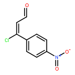 3-chloro-3-(4-nitrophenyl)prop-2-enal