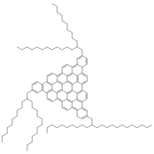 2,10,18-Tris(2-decyltetradecyl)-benzo[o]bistriphenyleno[2,1,12,11-efghi:2',1',12',11'-uvabc]ovalene