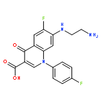 3-Quinolinecarboxylic acid,7-[(2-aminoethyl)amino]-6-fluoro-1-(4-fluorophenyl)-1,4-dihydro-4-oxo-