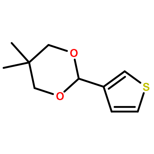 1,3-Dioxane, 5,5-dimethyl-2-(3-thienyl)-