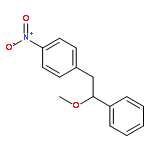 Benzene, 1-(2-methoxy-2-phenylethyl)-4-nitro-