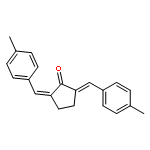 Cyclopentanone, 2,5-bis[(4-methylphenyl)methylene]-, (E,E)-