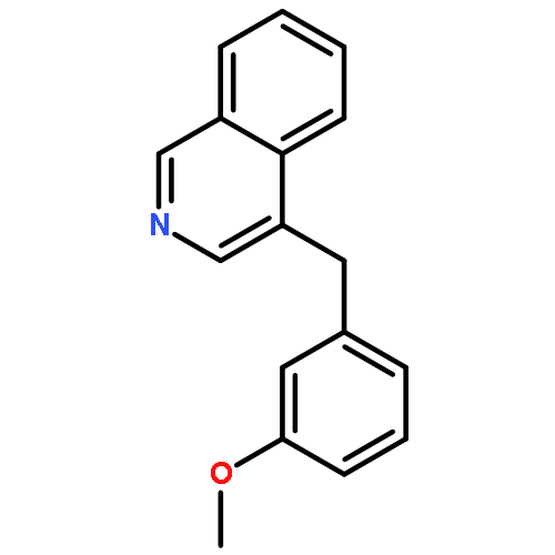 Isoquinoline, 4-[(3-methoxyphenyl)methyl]-