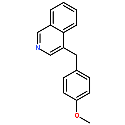 Isoquinoline, 4-[(4-methoxyphenyl)methyl]-