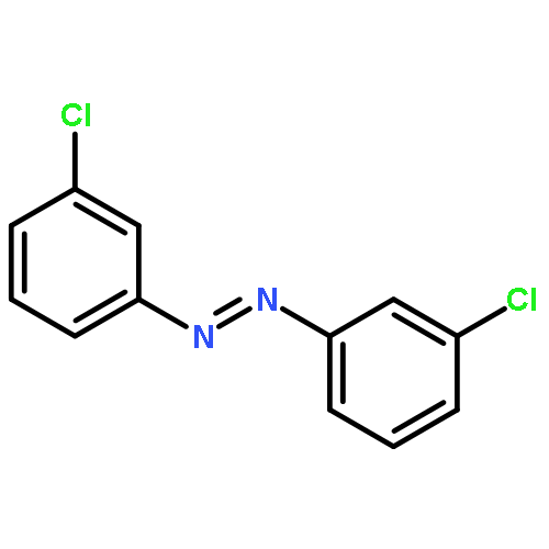 Diazene, bis(3-chlorophenyl)-, (E)-