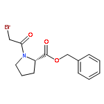 L-Proline, 1-(bromoacetyl)-, phenylmethyl ester