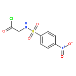 Acetyl chloride, [[(4-nitrophenyl)sulfonyl]amino]-