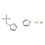 Methanaminium,1-ferrocenyl-N,N,N-trimethyl-, bromide (1:1)