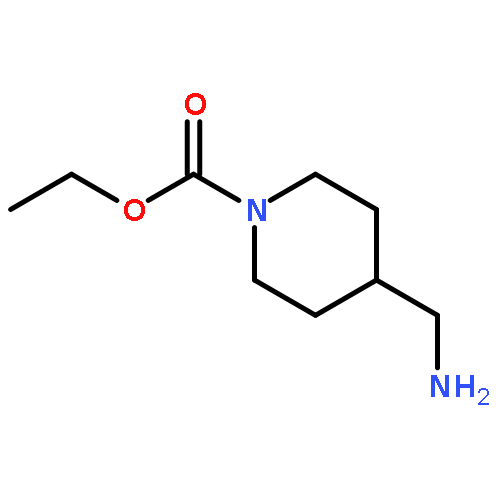 1-Piperidinecarboxylic acid, 4-(aminomethyl)-, ethyl ester