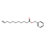 10-Undecenoic acid, phenylmethyl ester