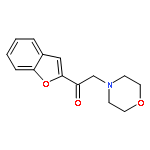 1-(2-benzofuryl)-2-(morpholin-4-yl)ethanone