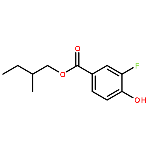 Benzoic acid, 3-fluoro-4-hydroxy-, (2S)-2-methylbutyl ester